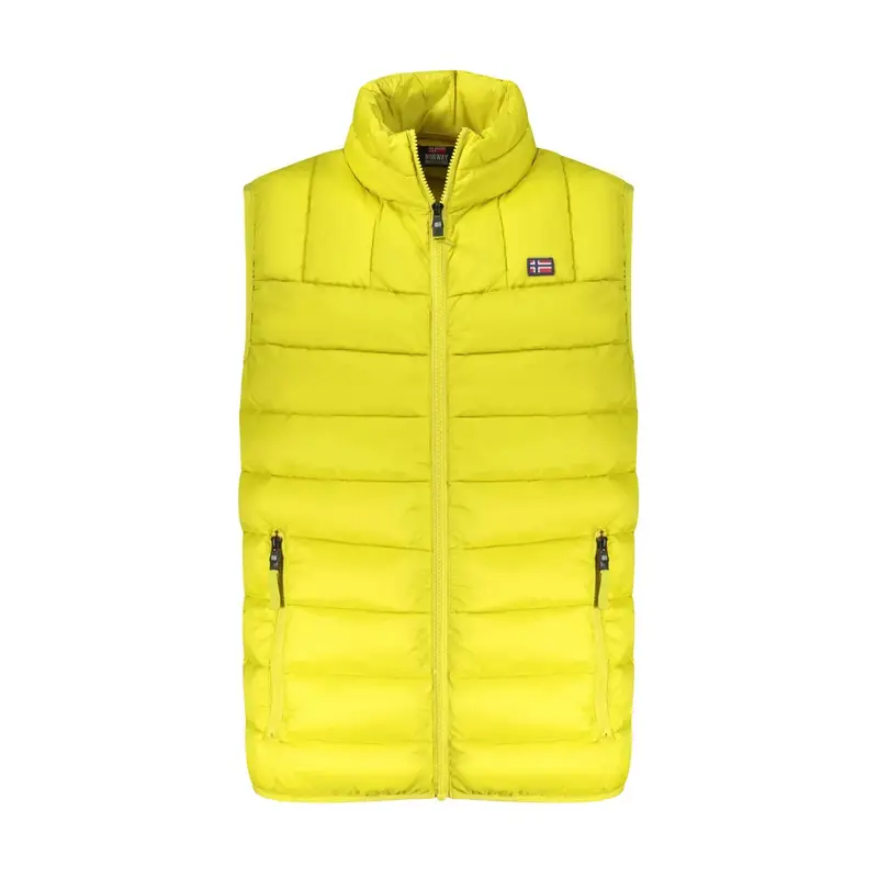 Giubbotto Uomo Giallo Zip