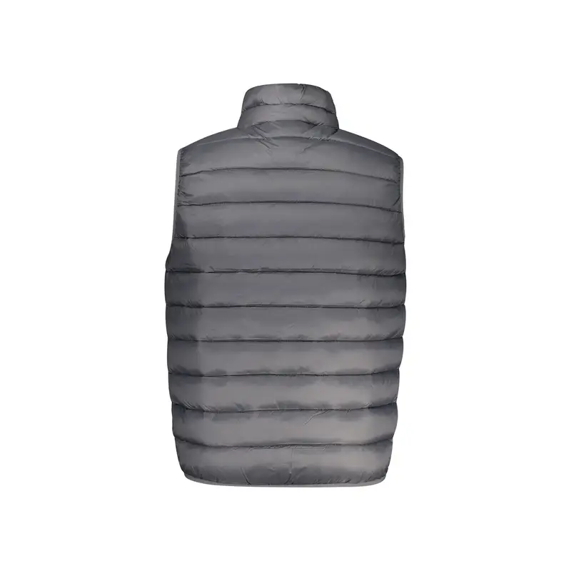 Giubbotto Uomo Grigio Zip Logo miniatura 2