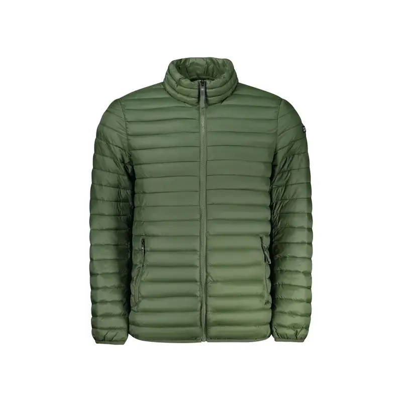 Giubbotto Uomo Verde 100 Gr Leggero Logo