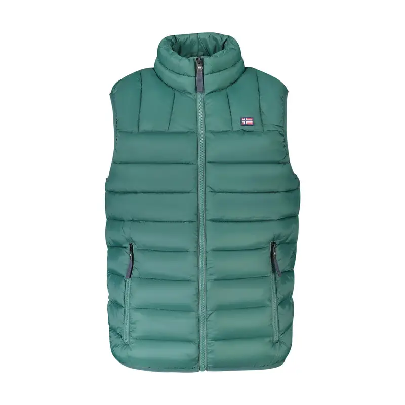 Norway 1963 Giubbotto Uomo Verde con Dettagli a Contrasto