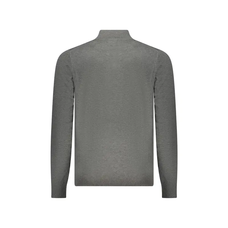 Maglia Uomo Grigia Ricamo Grigio miniatura 2