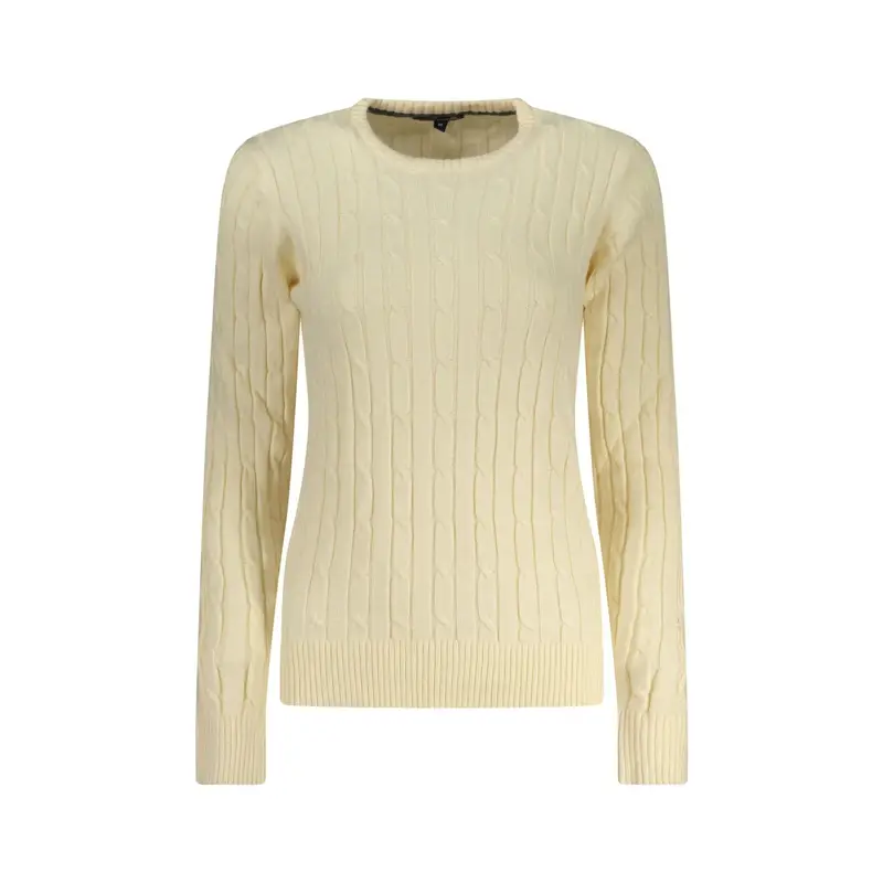Maglione Donna Bianco Logo
