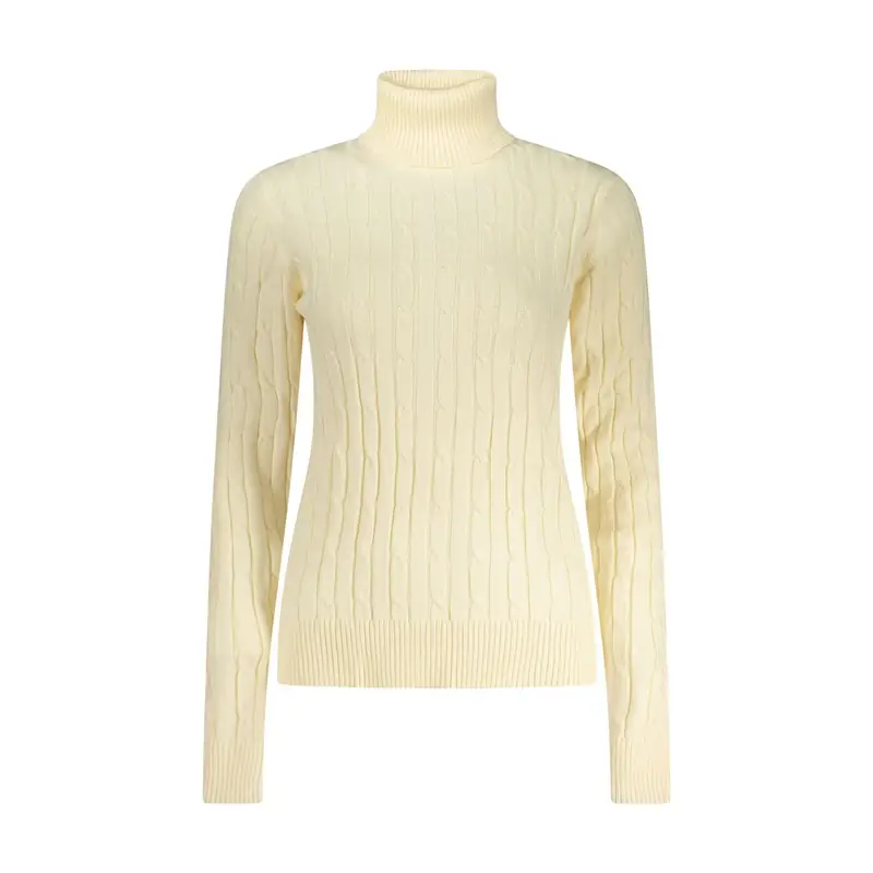 Maglione Donna Bianco Logo