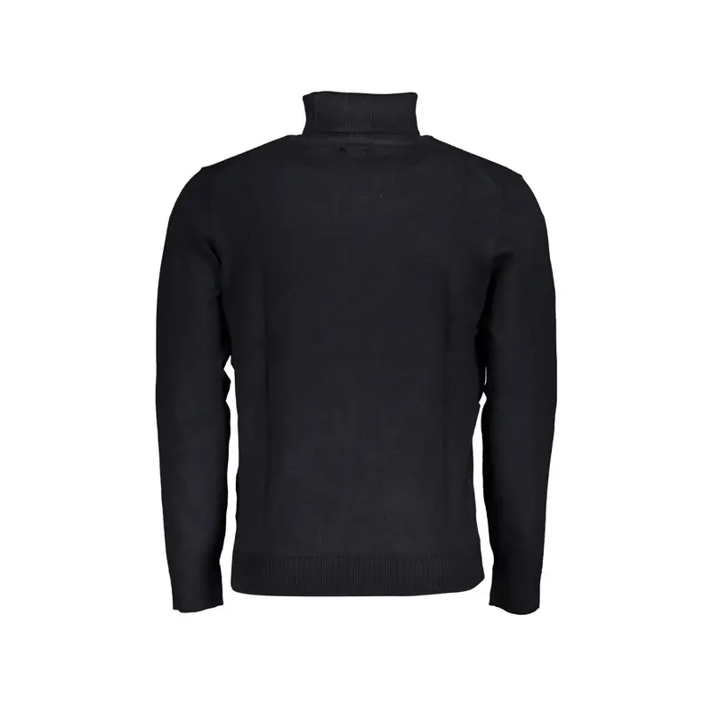 Maglione Uomo Blu Ricamo miniatura 2