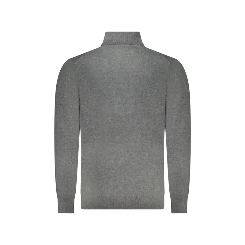Maglione Uomo Grigia Ricamo Grigio miniatura 2