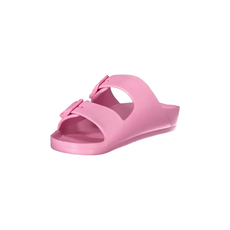 NORWAY Ciabatte Donna Rosa con Doppia Fibbia e Stampa miniatura 3