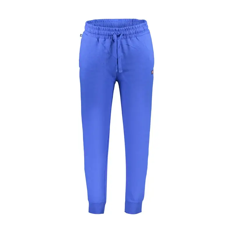 Pantaloni Tuta Lungo Uomo Blu Logo