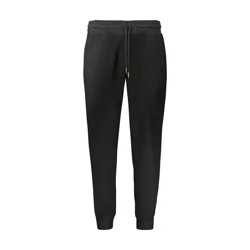 Pantaloni Tuta Lungo Uomo Nero Logo