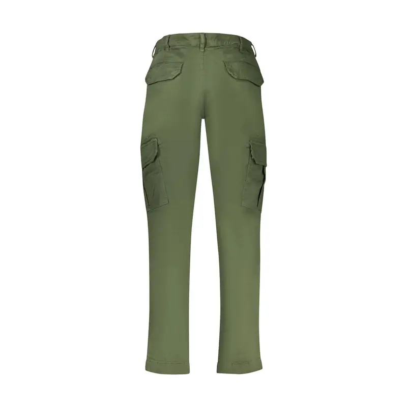 Pantaloni Uomo Verde Ricamo miniatura 2