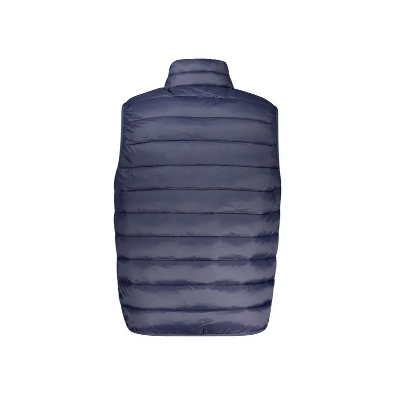 Smanicato Uomo Blu con Tasche e Zip miniatura 2