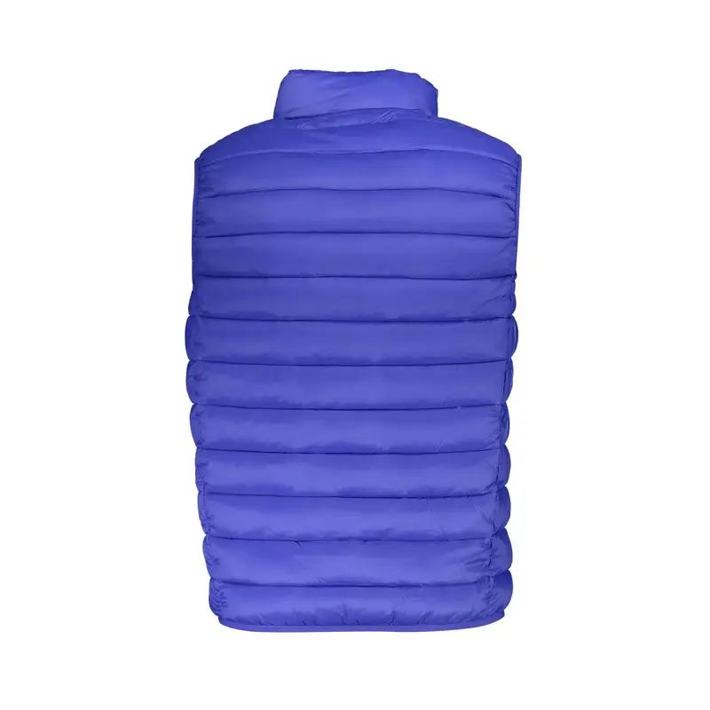 Smanicato Uomo Blu con Zip e Tasche miniatura 2