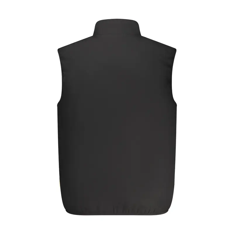 Smanicato Uomo Nero con Zip Interno Pile Logo miniatura 2