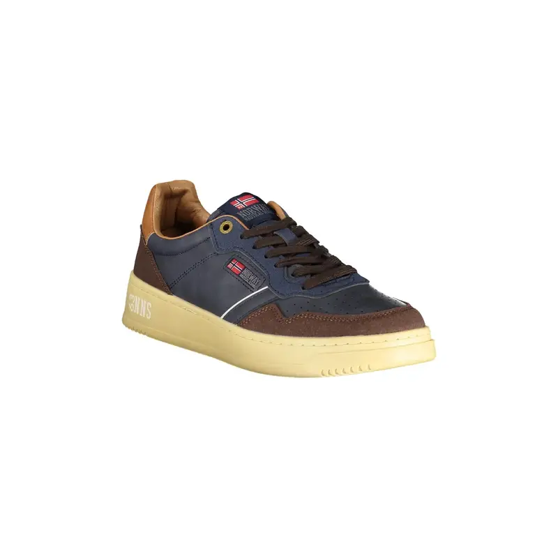 Sneakers Uomo Blu Nobel con Lacci miniatura 2