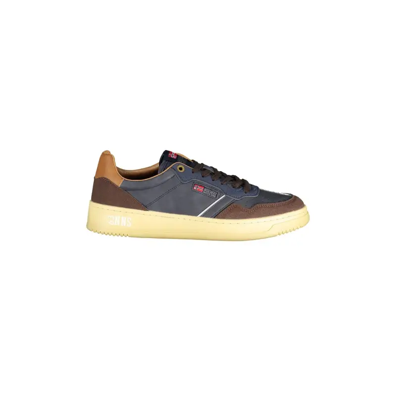 Sneakers Uomo Blu Nobel con Lacci