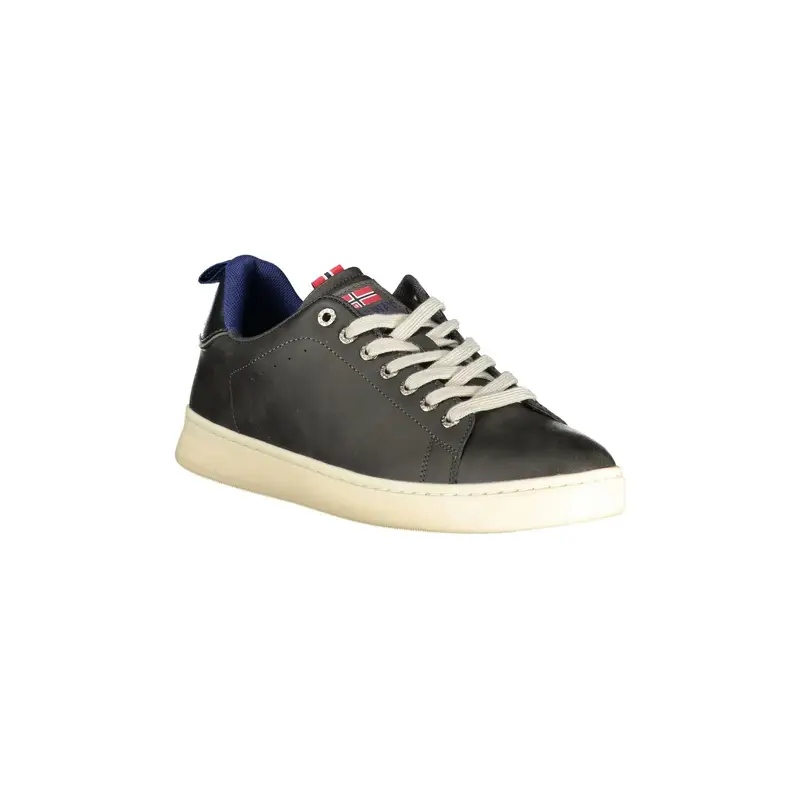 Sneakers Uomo Nere Olsen con Lacci Nero miniatura 2