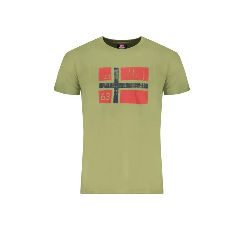 Norway 1963 T-shirt Uomo Verde 4061705
