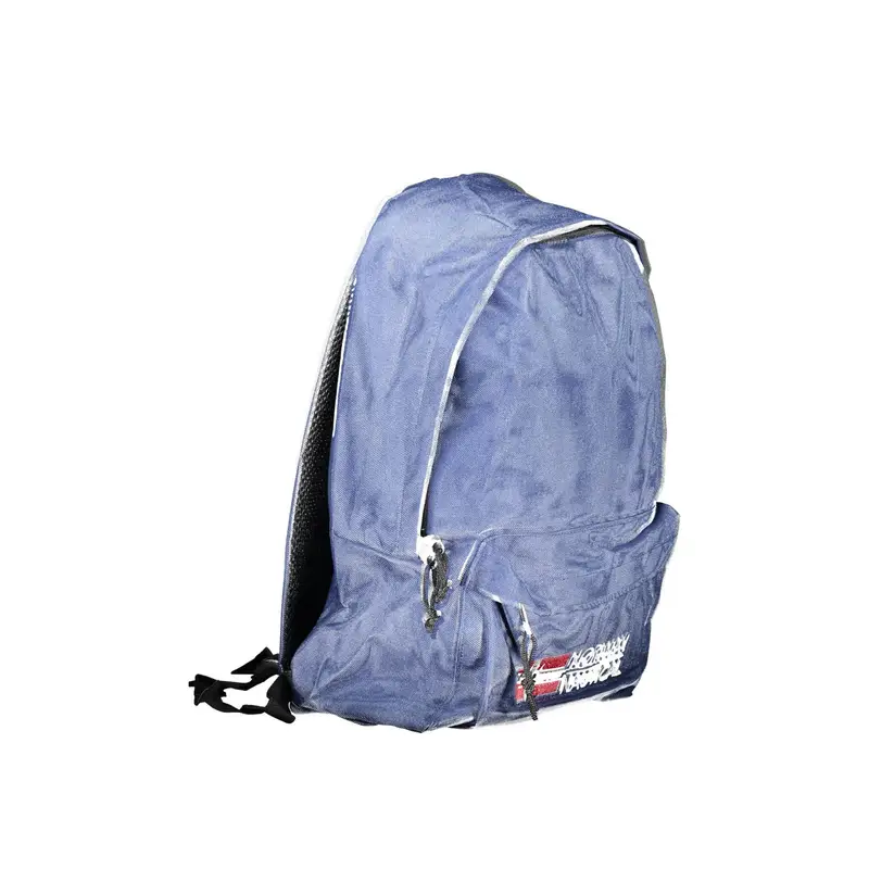 Zaino Uomo Blu chiaro con Spalline Regolabili e Logo miniatura 3