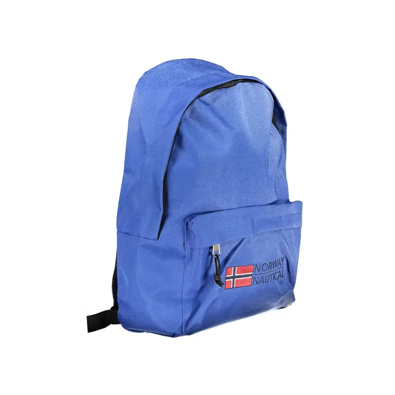 Zaino Uomo Blu con Spalline Regolabili e Logo miniatura 3