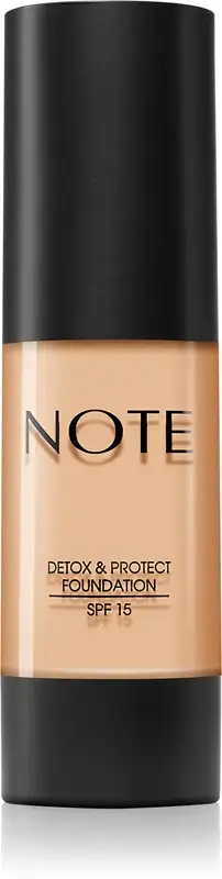 Detox & Protect fondotinta liquido con finish matte SPF 15 colore 02 Natural Beige 30 ml
