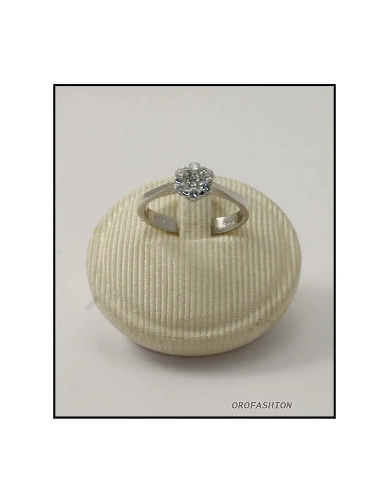 Anello effetto diamante solitario 1609133