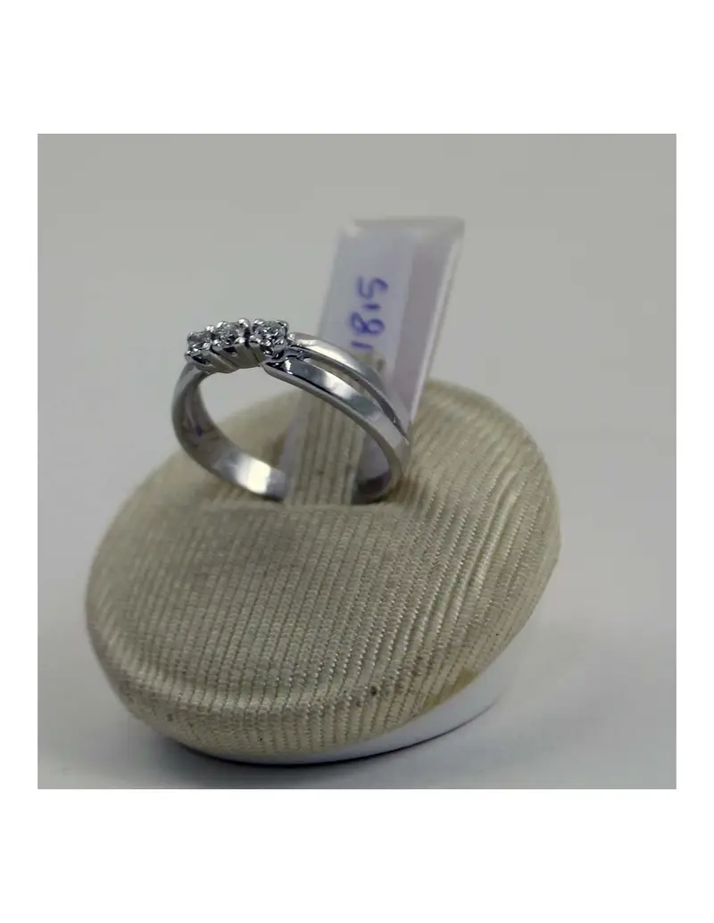 Anello Trilogy in oro 18kt con diamanti - 2471815