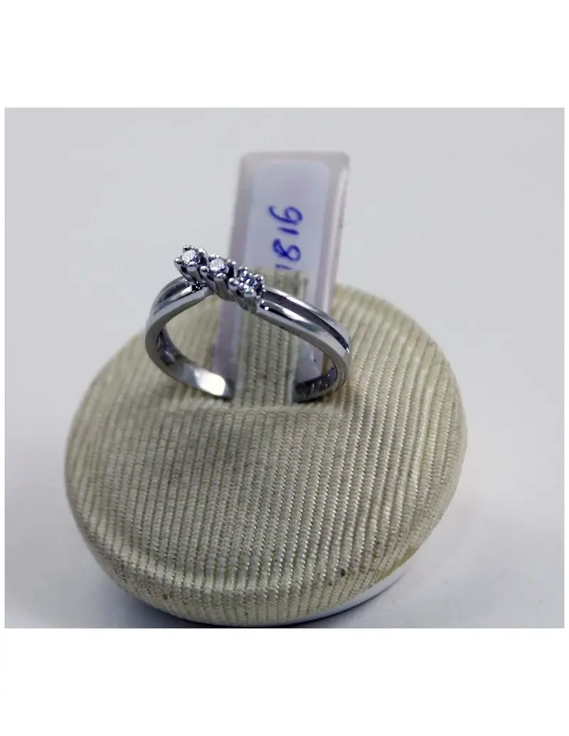 Anello Trilogy in oro 18kt con diamanti - 2471816