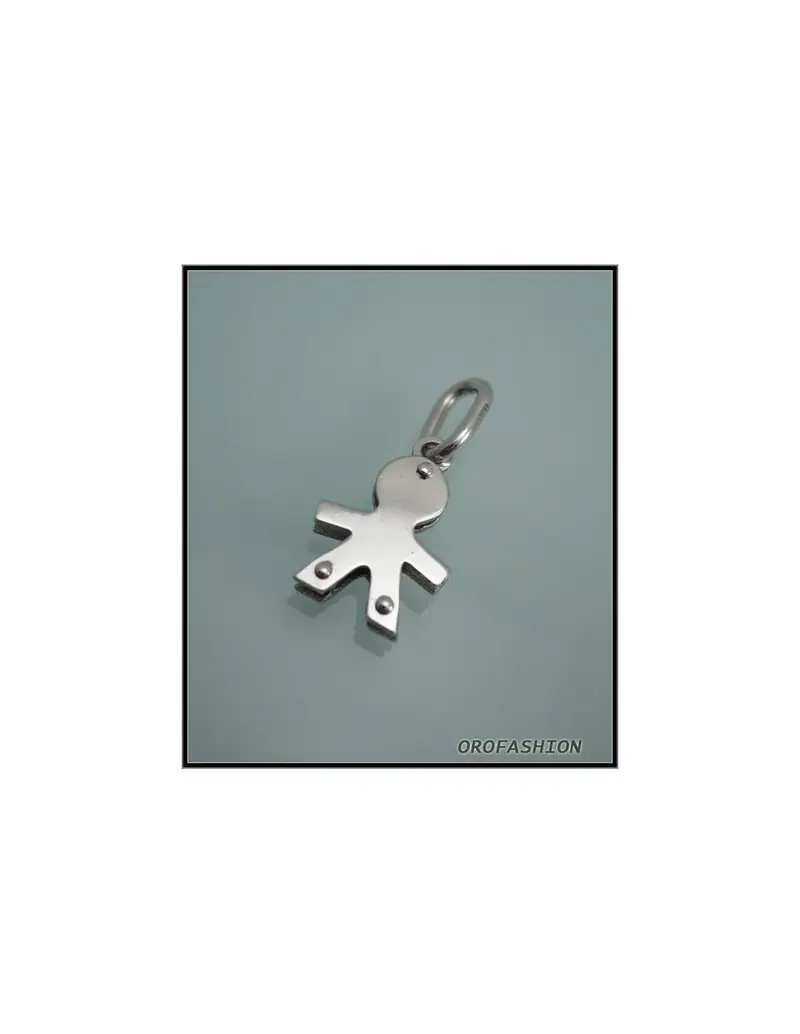 Ciondolo DOLCE ATTESA oro bianco 18Kt gr 1,30 - 1410103