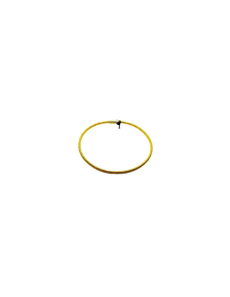 Collana girocollo in bronzo placcato oro giallo finitura diamantata BR4570CL-AU