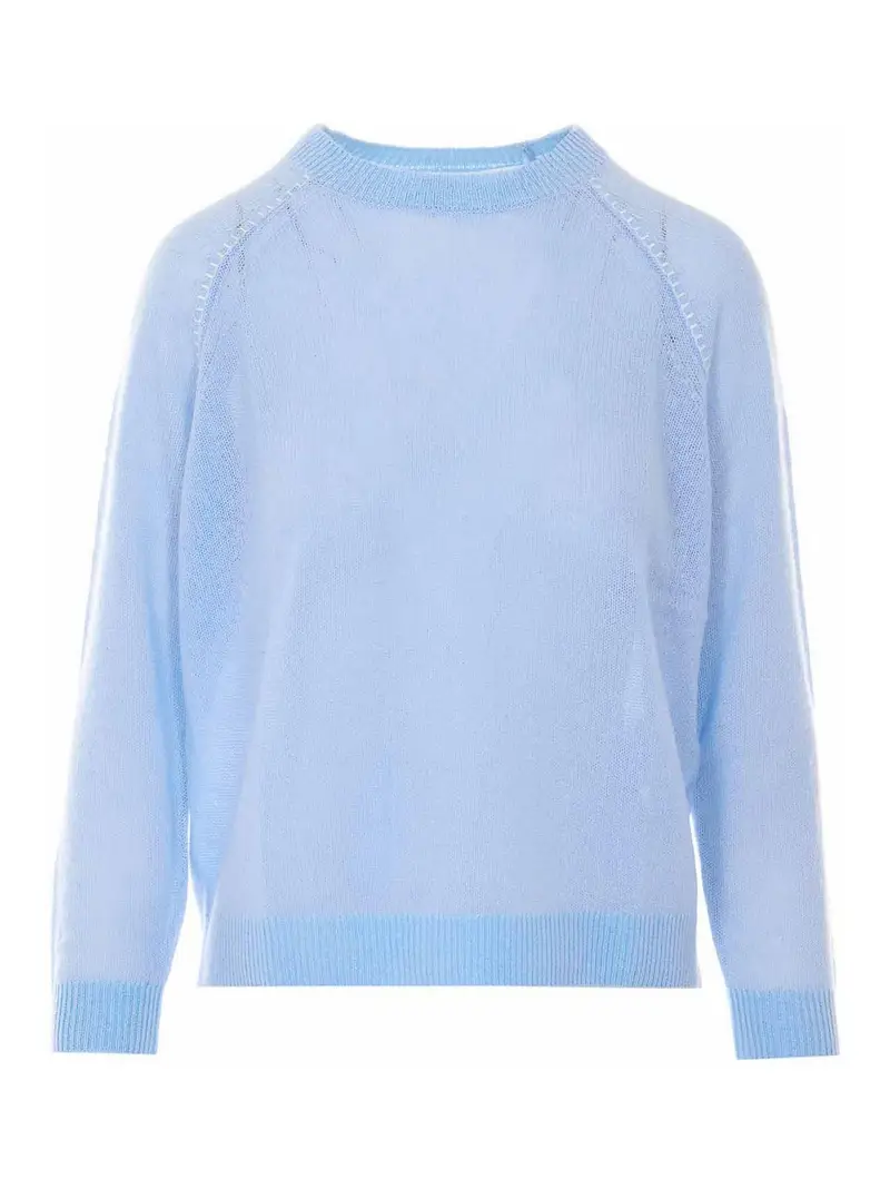Maglione azzurro di luglio Blu