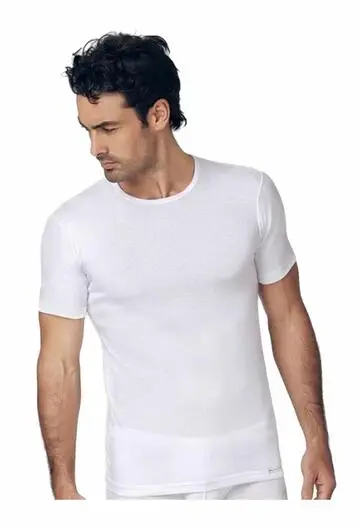 MAGLIA IN COTONE GIROCOLLO UOMO NOTTINGHAM T41D