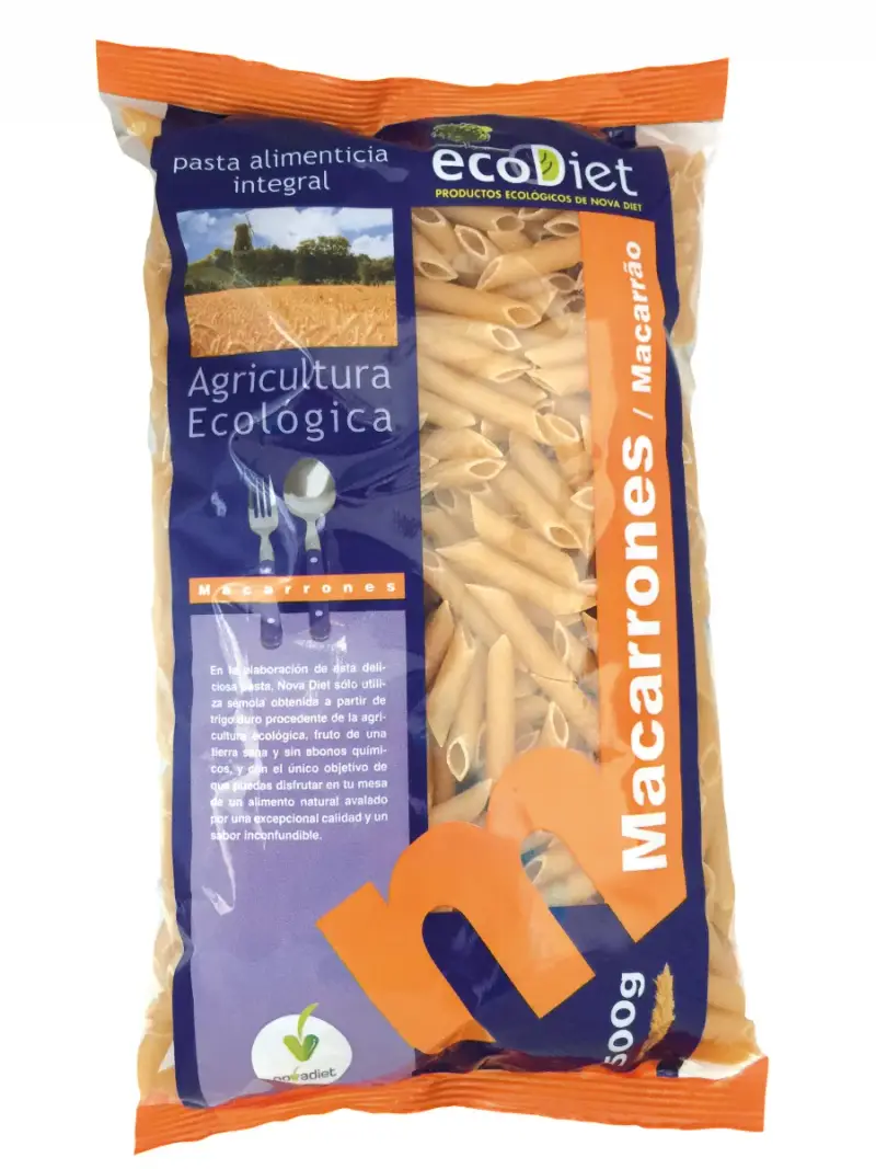 Maccheroni Integrali Ecodiet 500g