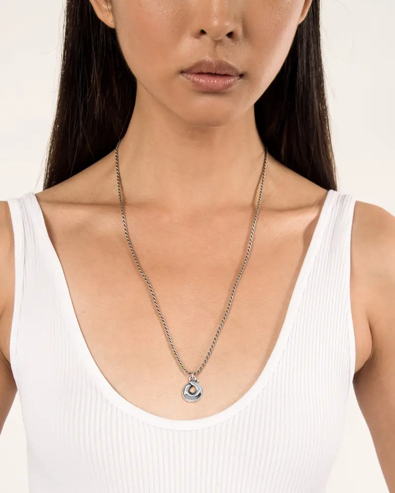 Ciondolo Bologna Brunito Lucido miniatura 2