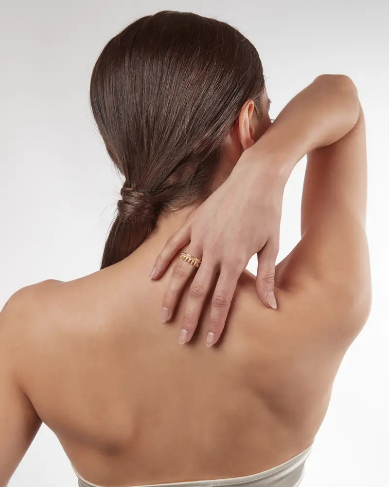 Anello Corona Rex Maris Placcato Oro Lucido miniatura 2