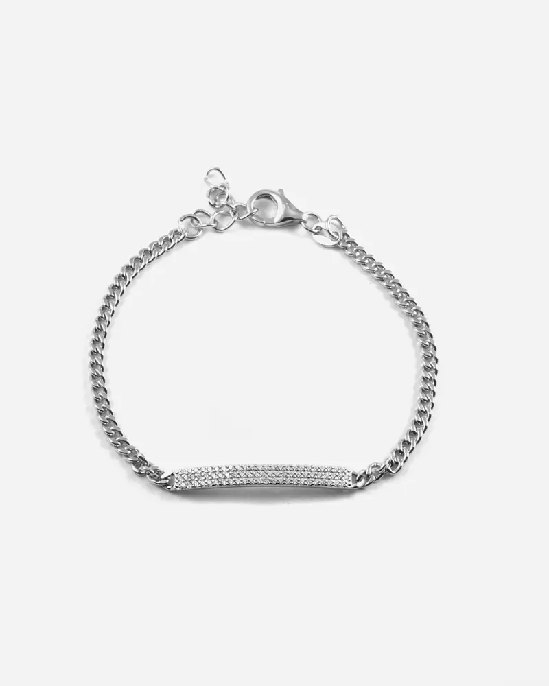 Bracciale Ice Breeze In Argento Con Brillanti Lucido