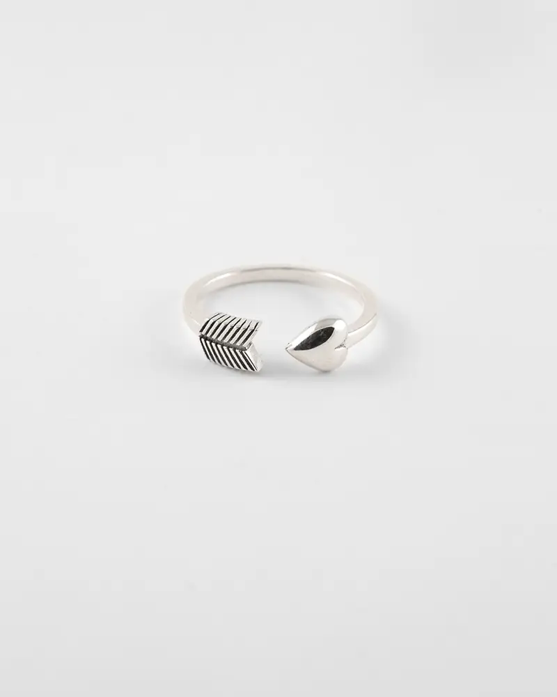 Fedina Freccia Cupido In Argento Brunito Lucido