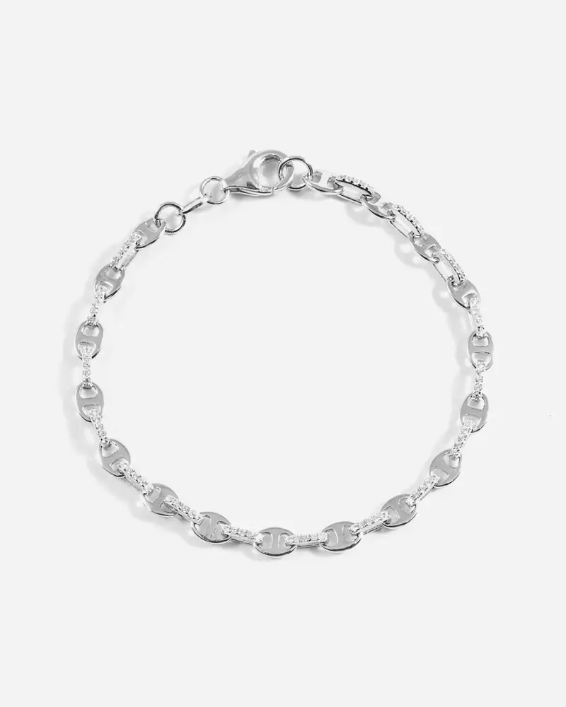 Bracciale Catena Sea Drops Con Brillanti Lucido