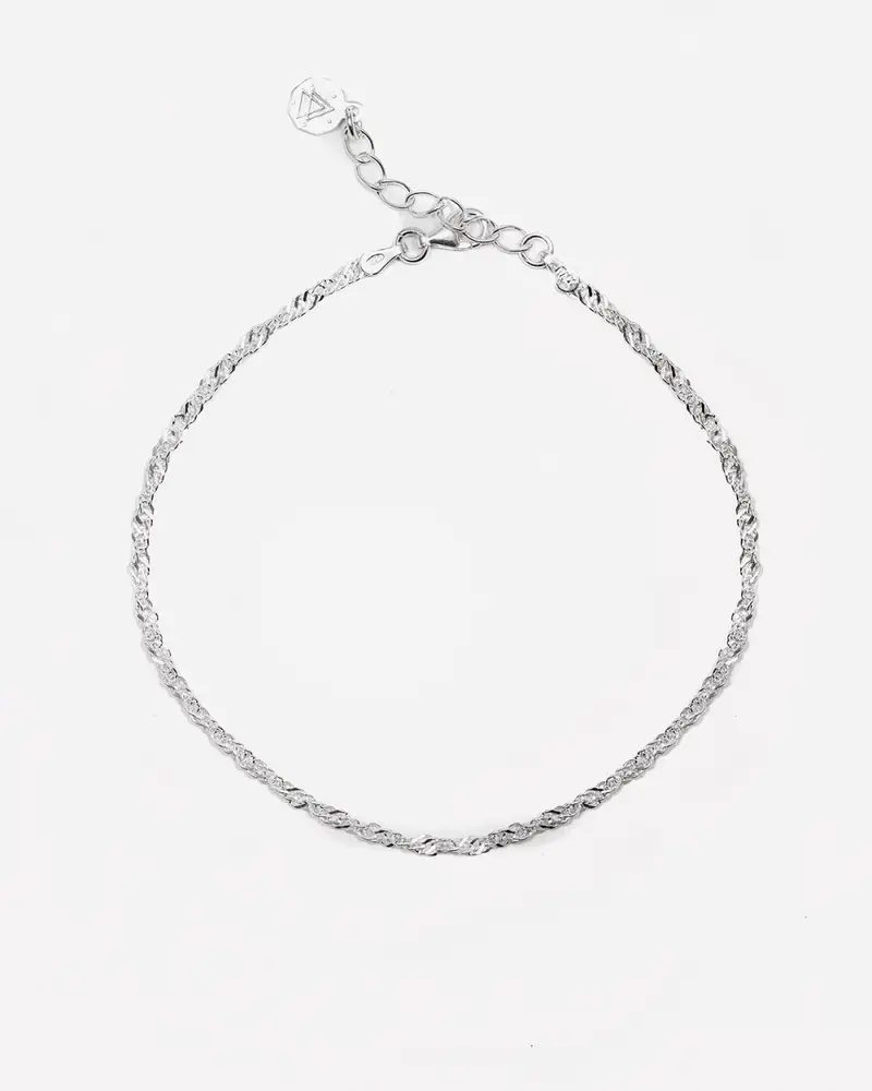 Cavigliera Singapore In Argento Lucido