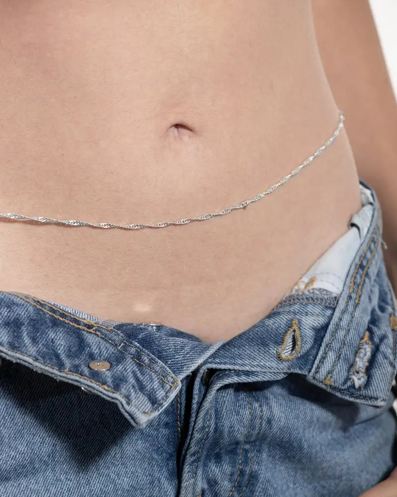 Cintura Gioiello Singapore In Argento Lucido miniatura 2