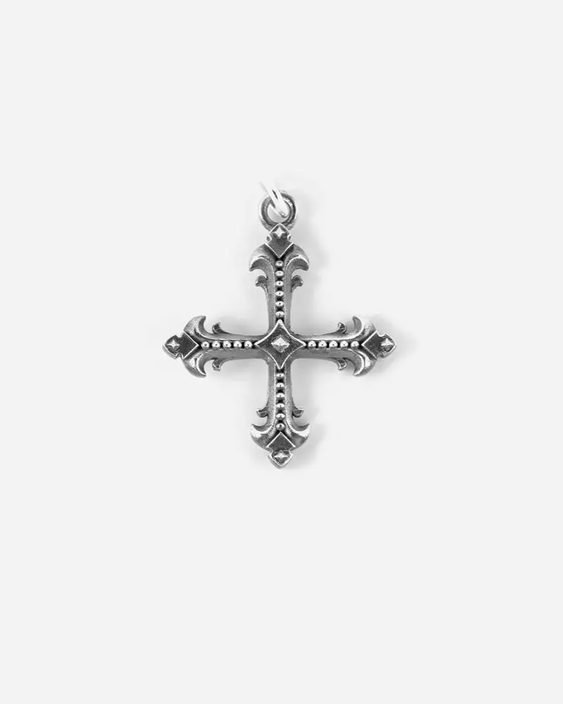 Ciondolo Croce Greca Brunito Lucido