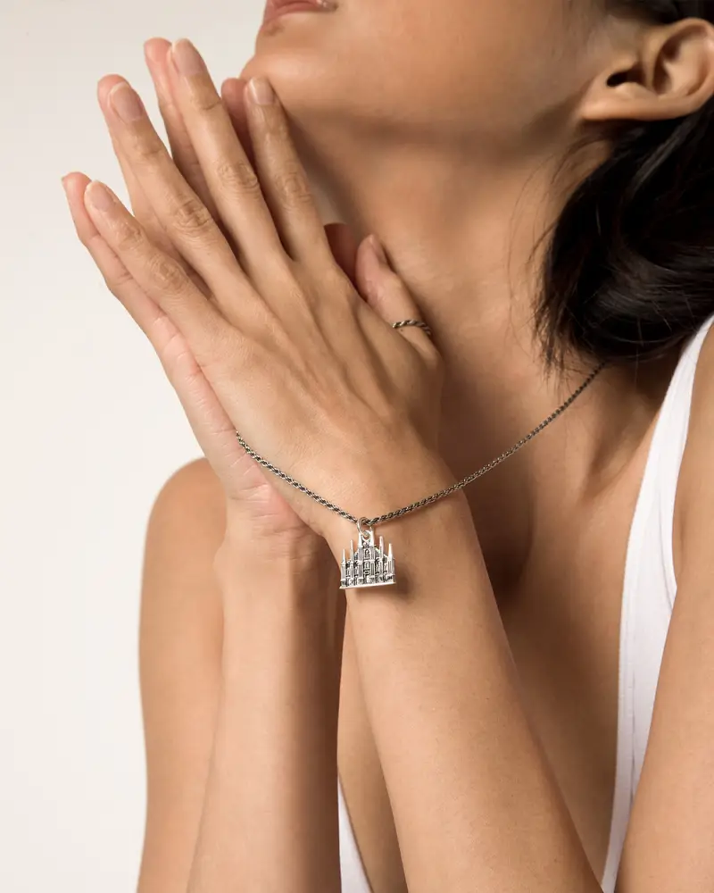 Ciondolo Milano Brunito Lucido miniatura 2