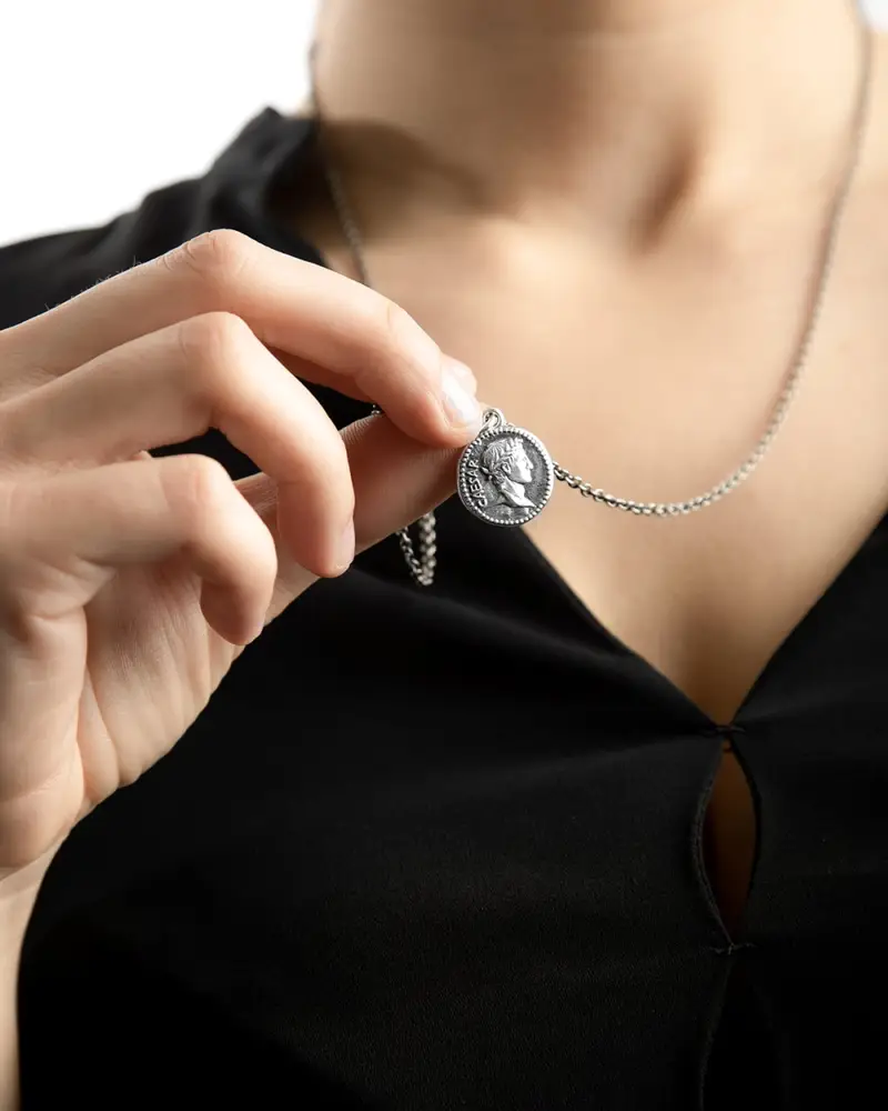 Ciondolo Roma Brunito Lucido miniatura 2