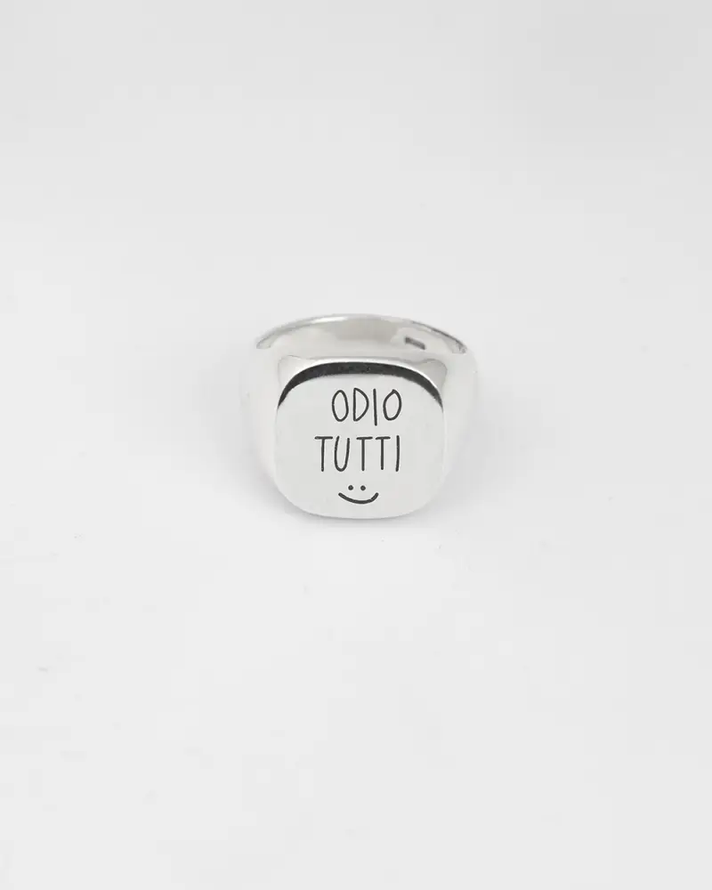 Anello Chevalier Quadrato Smussato Csc