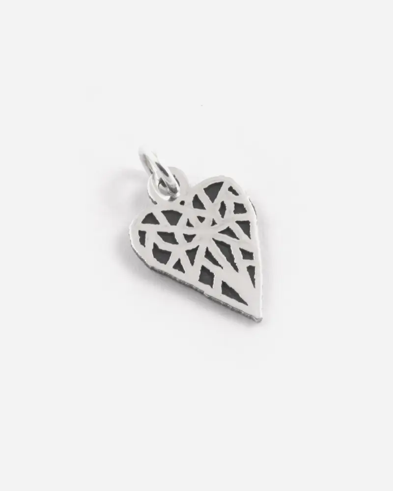 Ciondolo Charm Cuore Love Solomostry In Argento