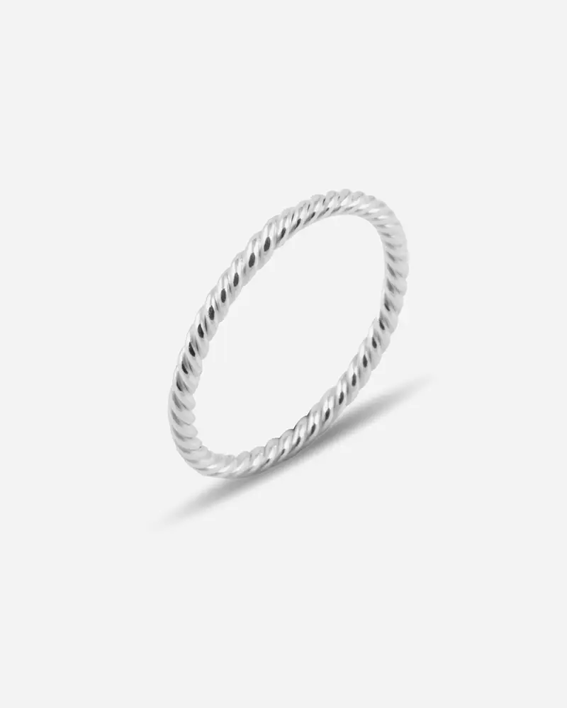 Fermanello Torchon In Argento Lucido