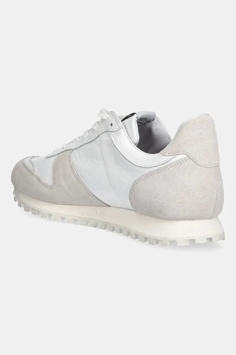 sneakers in pelle Marathon Leather Bianco miniatura 3