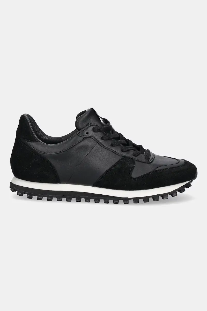 sneakers in pelle Marathon Leather Nero miniatura 2