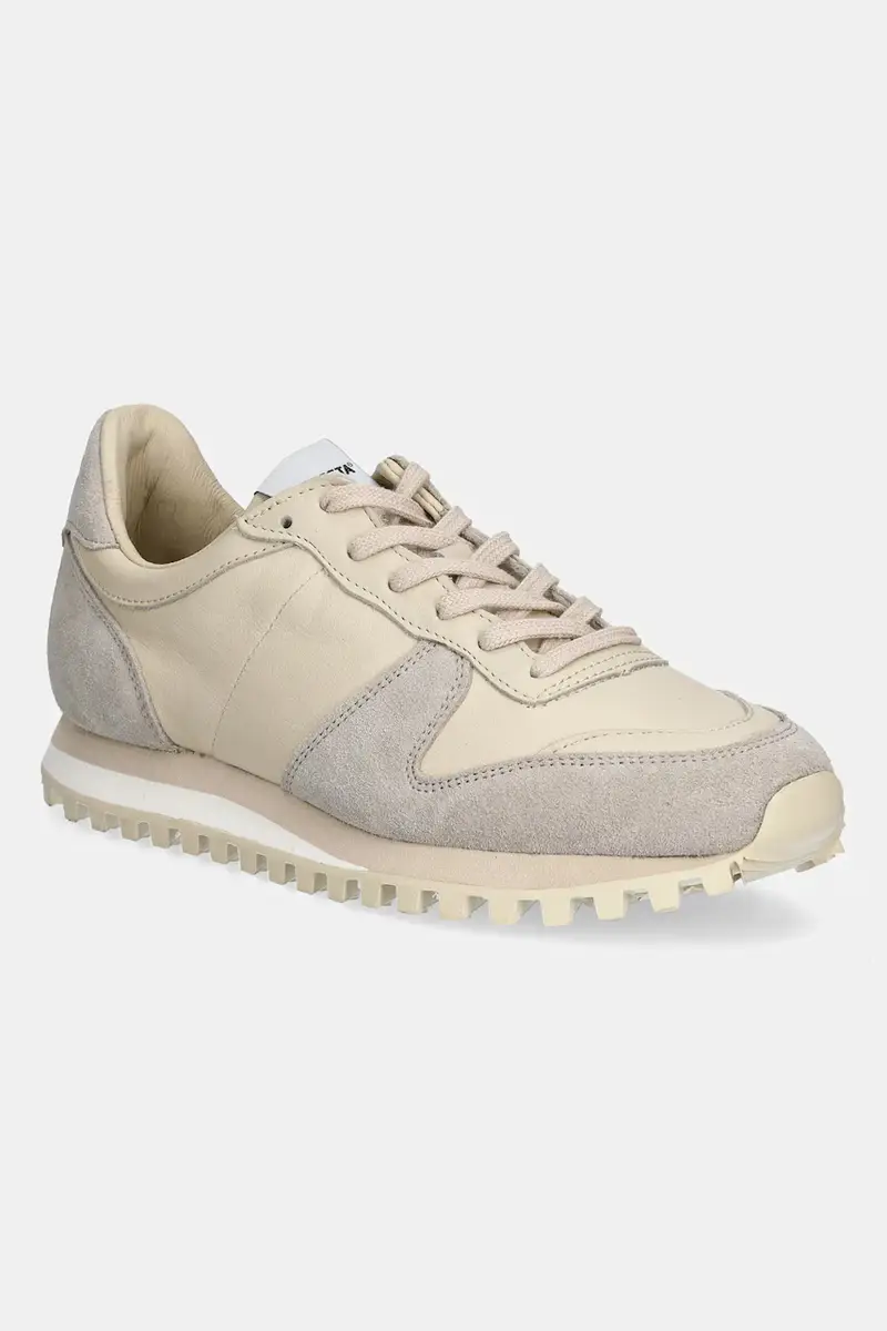 sneakers in pelle Marathon Leather Trail Beige