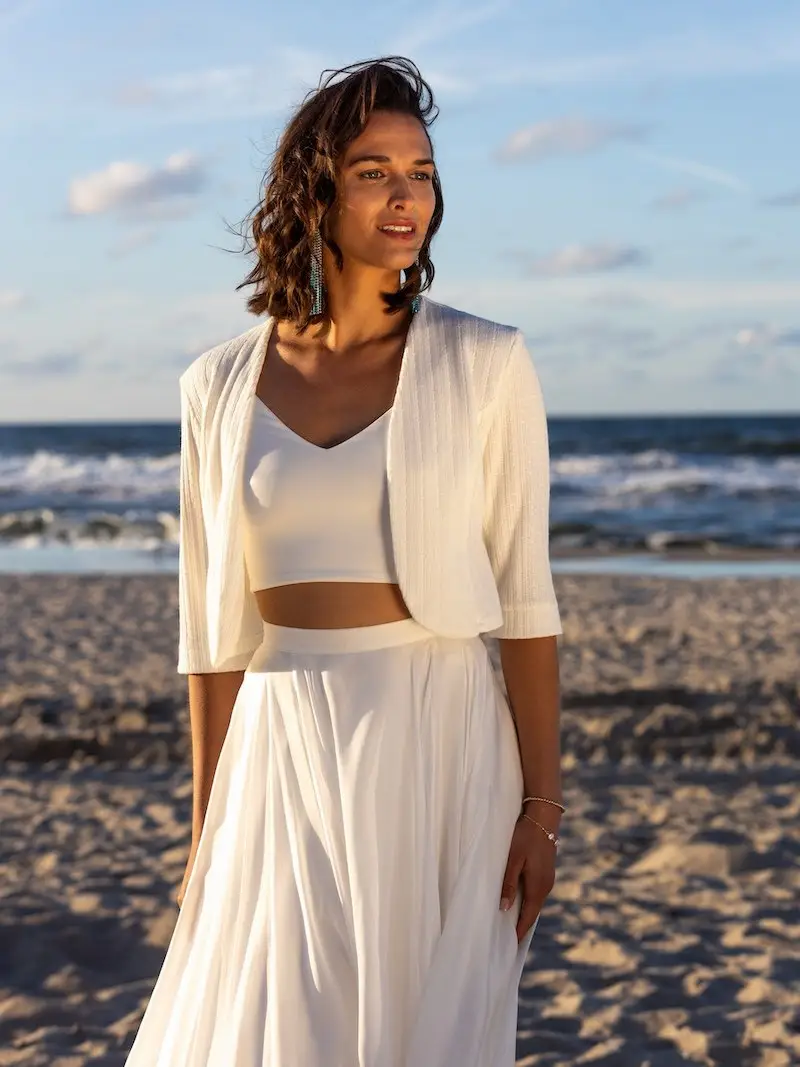 ERICA SW14- Maglione Avorio | Maat Ivory