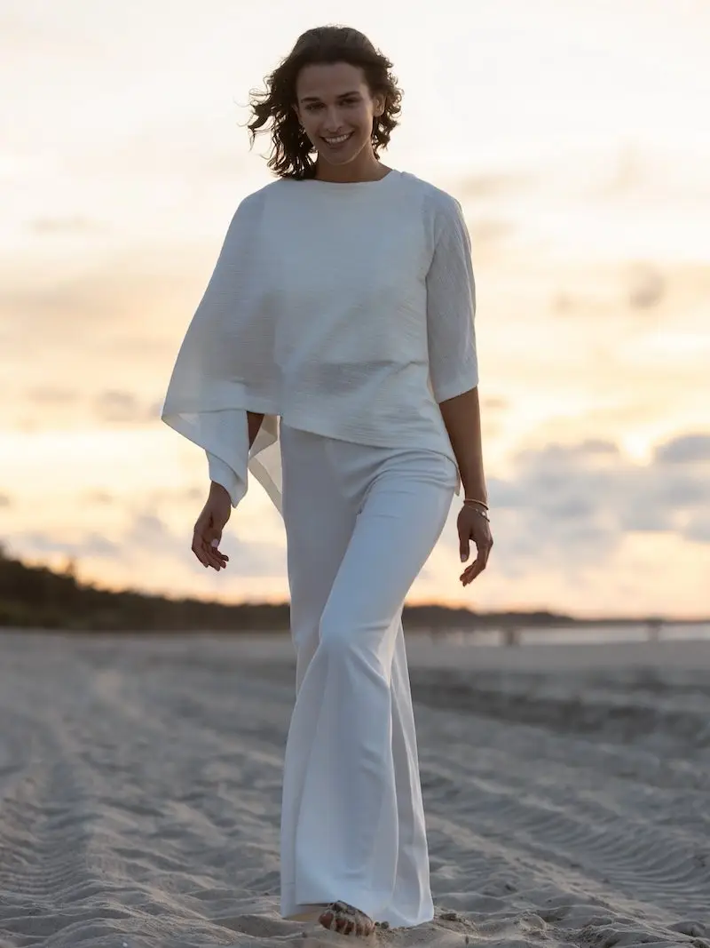 Pantaloni Emma di Novias | Maat Ivory