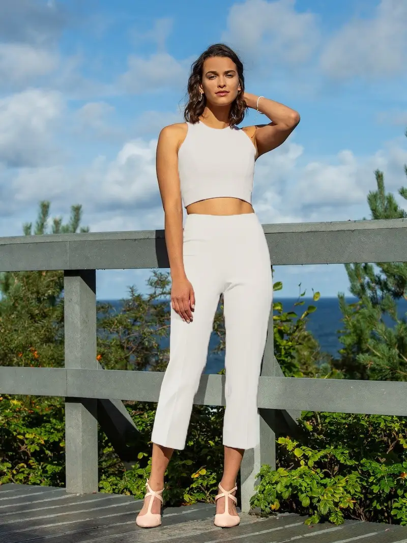 Pantaloni Enya di Novias | Maat Ivory